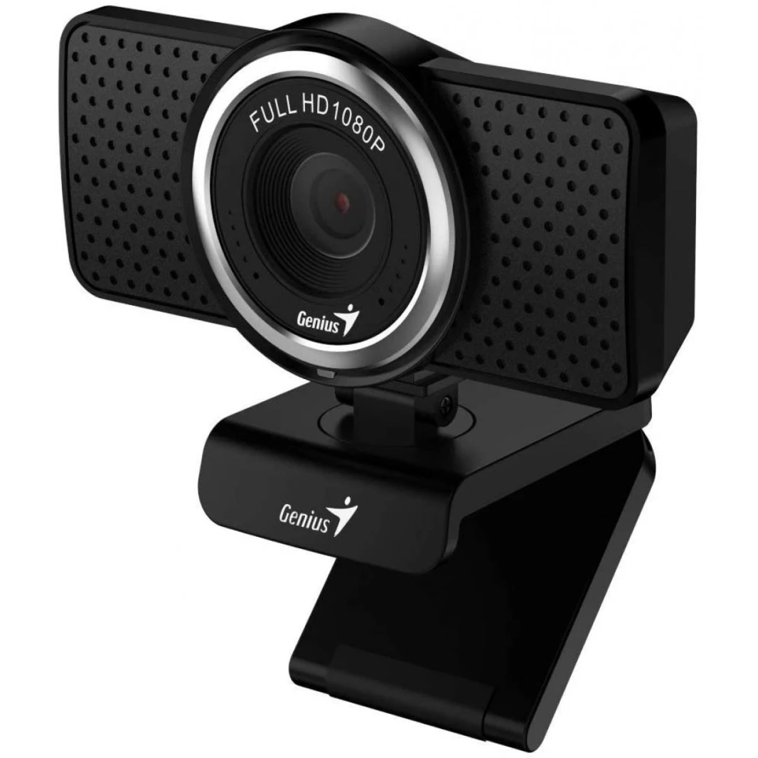 Genius ECam 8000 أسود 1080p كاميرا ويب كامل HD كاميرا ويب