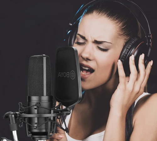 بويا BY-M1000 كبير الحجاب الحاجز مكثف ميكروفون