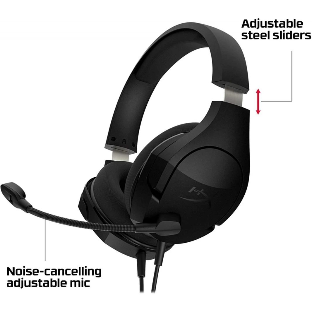 HP HyperX Cloud Stinger Gaming Headset Multi-Device Compatibility Noise-Cancelling Mic – Back