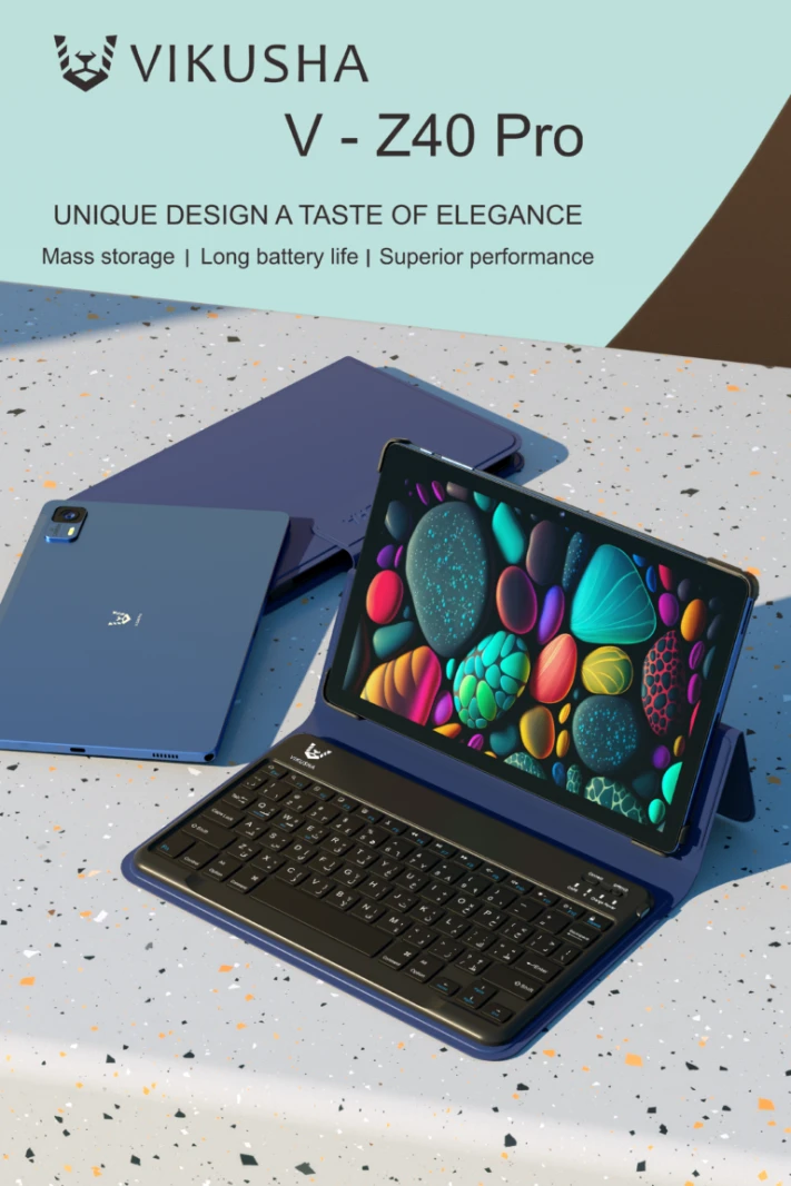 VIKUSHA Tablet V-Z40 Pro + Watch Free + Pen Free
