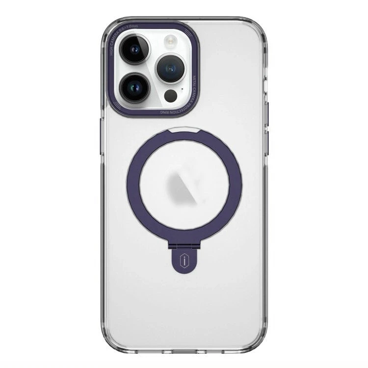 WIWU MAGNETIC PHONE CASE WITH STAND FOR IPHONE 15 6.1''