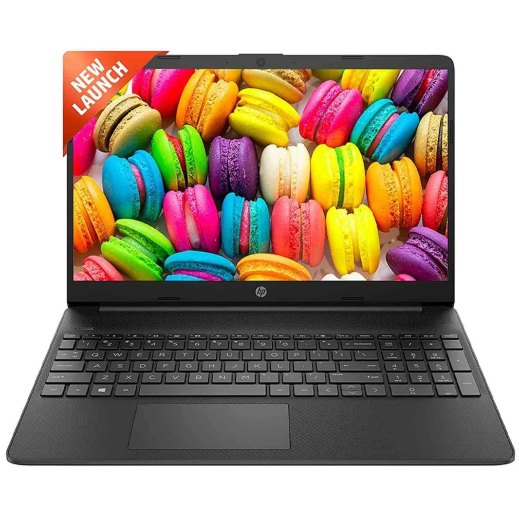 HP Laptop 15s-eq1026ne NEW AMD Ryzen 5 4Gen 4500U 6-Cores ث / SSD والشحن السريع (حسب الطلب) - أسود