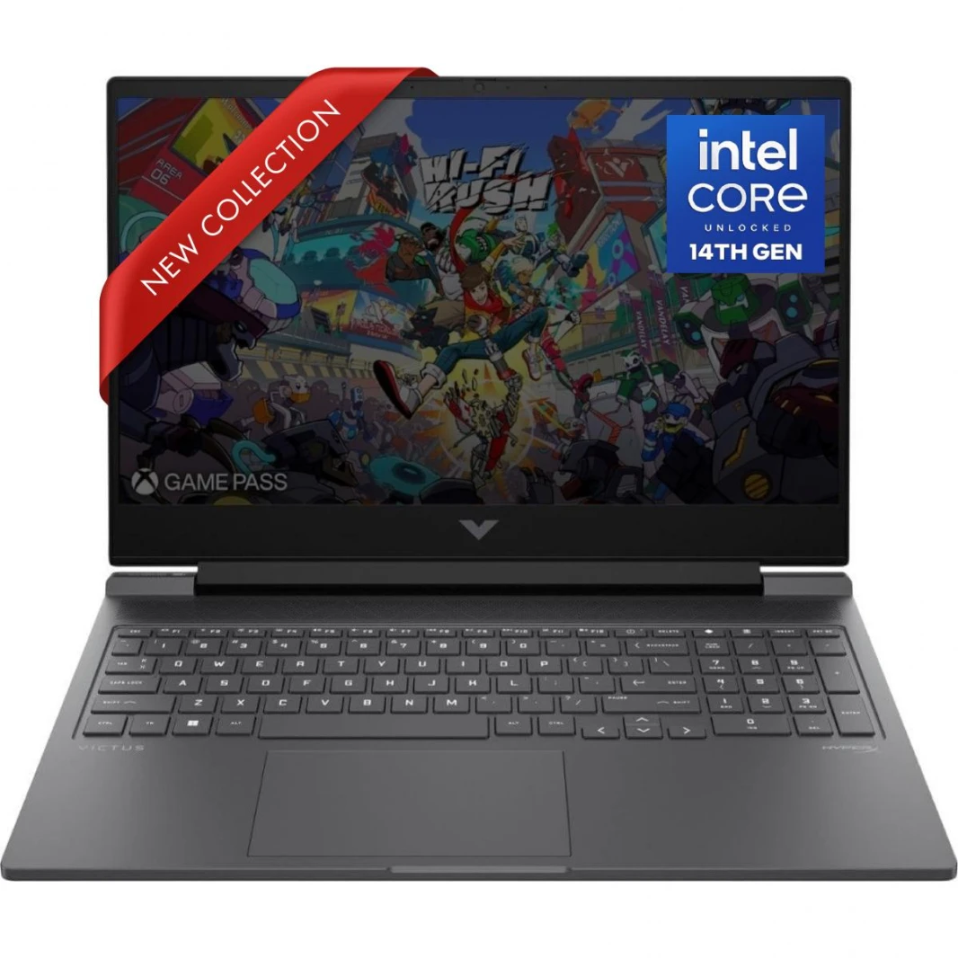 HP Victus Gaming Laptop 16-r1025ne Intel CoreTM i7-14650HX, NVIDIA GeForce RTXTM 4060 8GB GDDR6 16.1 FHD 144Hz – ميكا الفضة