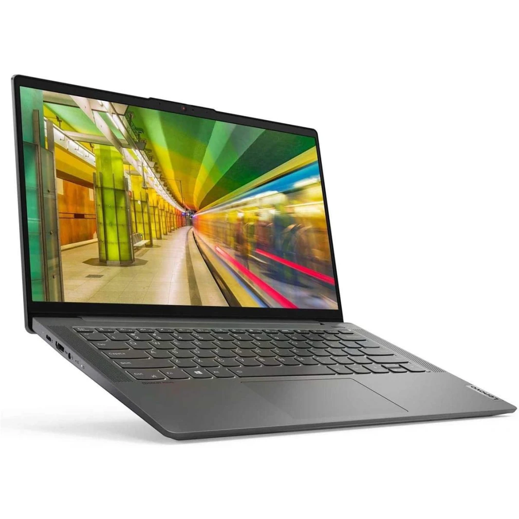 لينوفو IdeaPad 5 NEW Ryzen 7 5Gen 5700U 8-Cores ألومنيوم ث / SSD ، شاشة IPS و Windows 11 ، رمادي