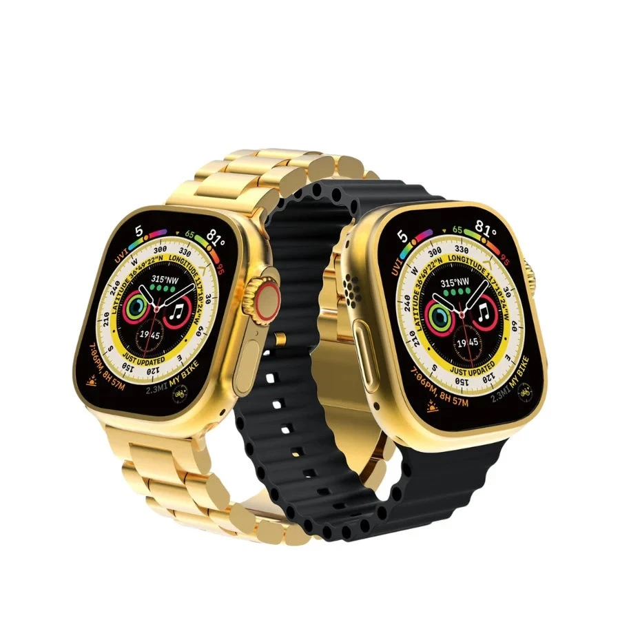LENYES CERAMIC SMART WATCH 3 IN 1 WIRELESS CHARGING