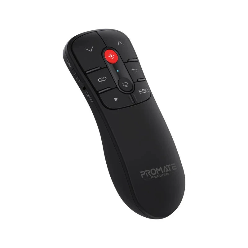 Promate ProPointer Wireless Presenter, Compact 50M Rang
