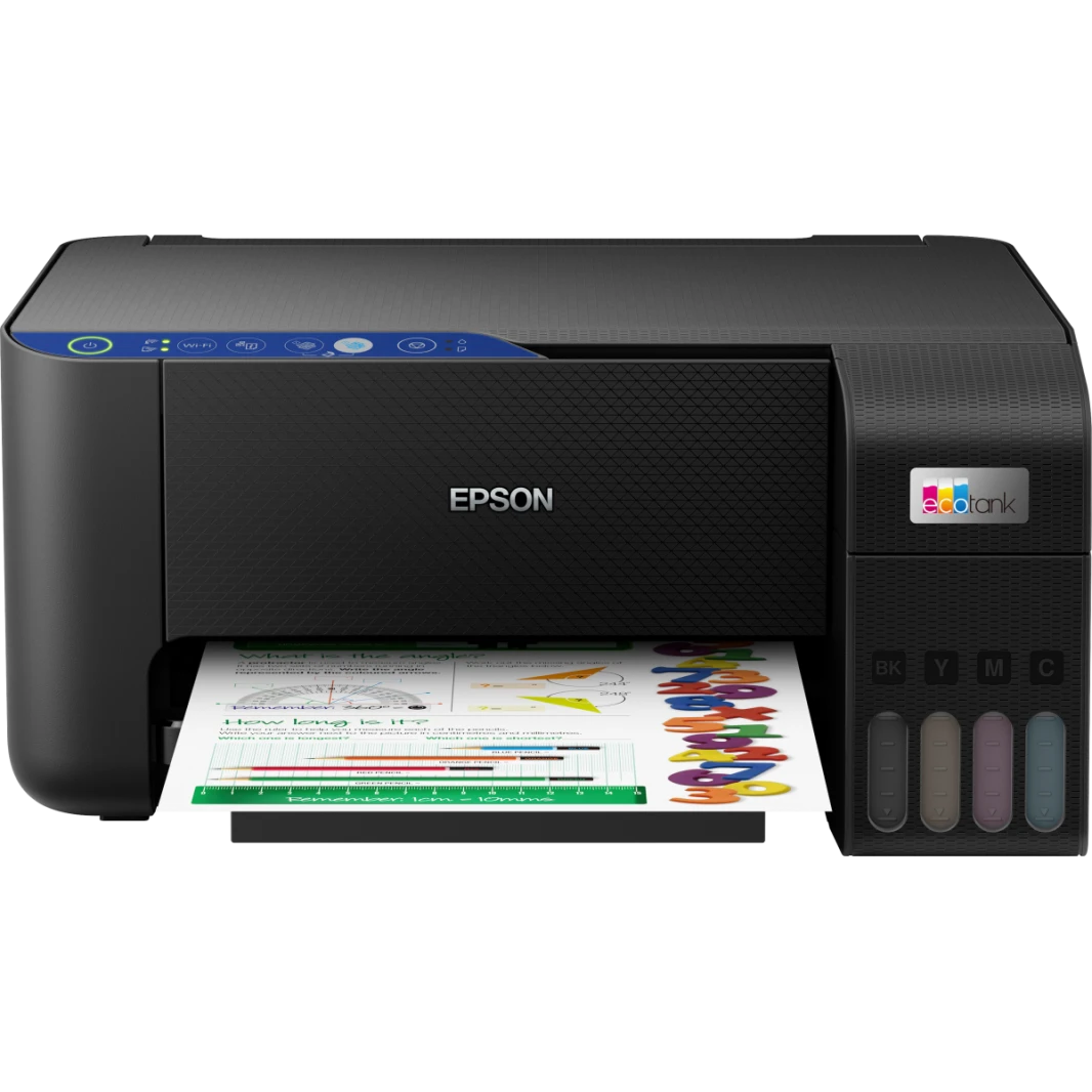 طابعة Epson EcoTank L3250 Wi-Fi الكل في واحد (نسخ / طباعة / مسح) طابعة خزان الحبر (أسود)