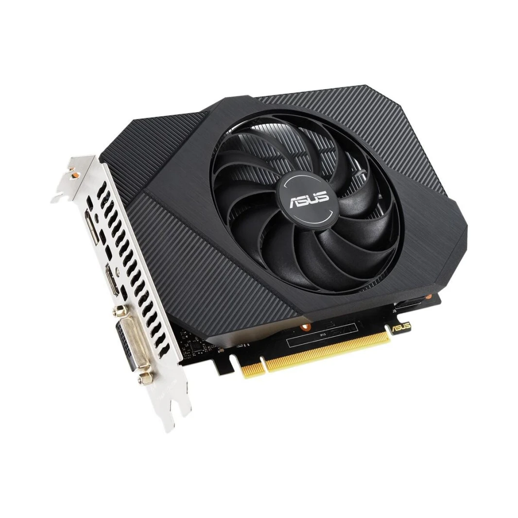 ASUS Phoenix GeForce GTX 1650 4GB Fan Overclocked Edition GDDR5 ذاكرة 4G 128bit - بطاقة الرسومات