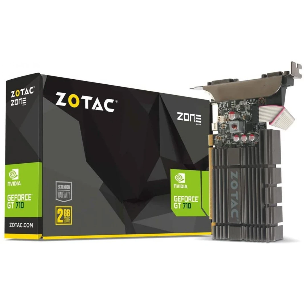 ZOTAC GT 710 2GB إصدار المنطقة DDR3 - بطاقة الرسومات