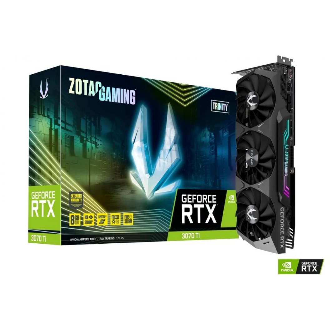 ZOTAC GAMING GeForce RTX 3070 Ti Trinity 8GB GDDR6X - بطاقة الرسومات
