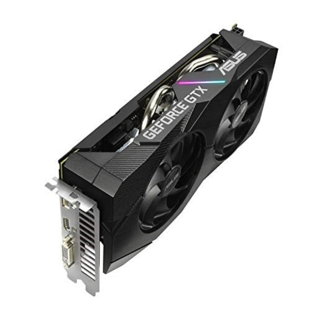 ASUS NVIDIA GeForce GTX 1660 SUPER 6GB DUAL MINI OC Edition - بطاقة الرسومات