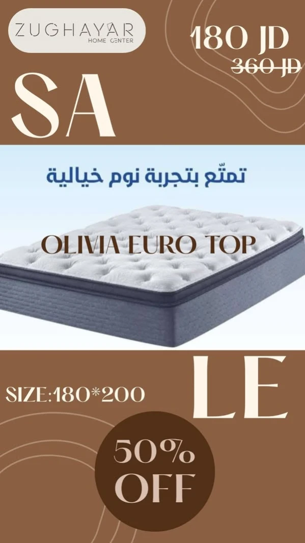 Olivia Euro Top Mattress
