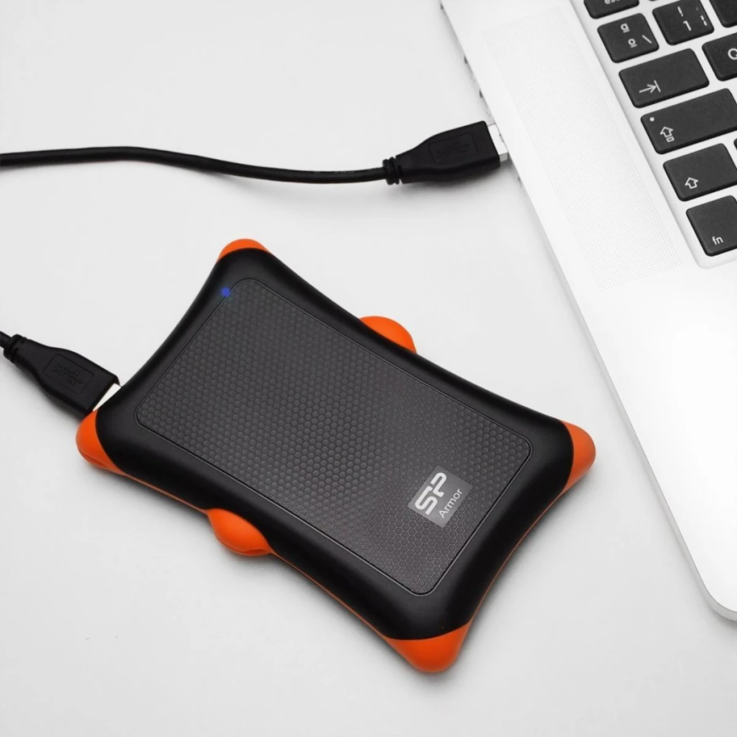 السيليكون السلطة 2TB درع A30 الضميمة الخارجية مكتب الصلب