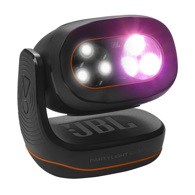 JBL portable Bluetooth PartyLight Beam – Black