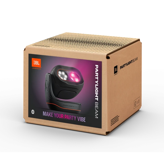 JBL portable Bluetooth PartyLight Beam – Black