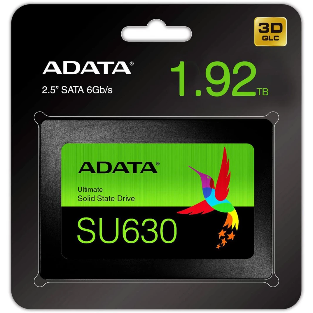 ADATA SU630 1.92TB 3D QLC SSD - سعة عالية دون كسر البنك