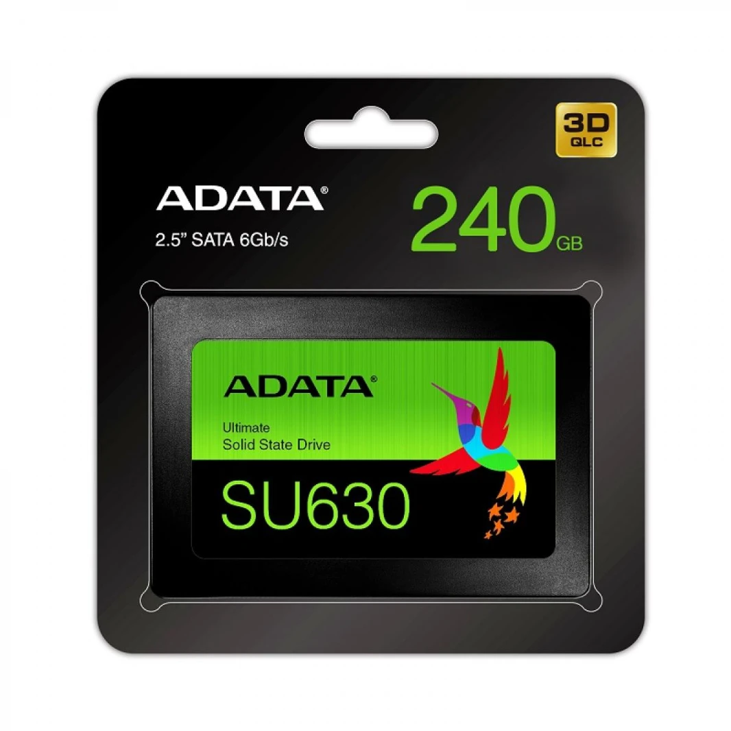 ADATA SU630 240GB 3D QLC SSD - سعة عالية دون كسر البنك