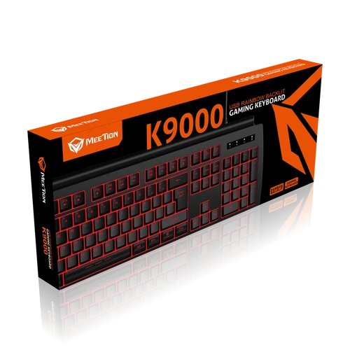 Meetion K9000 USB Backlit Gaming Keyboard - Black
