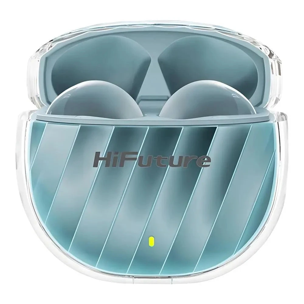 HiFuture FlyBuds3-True Wireless Earbuds & Charging Case - Blue