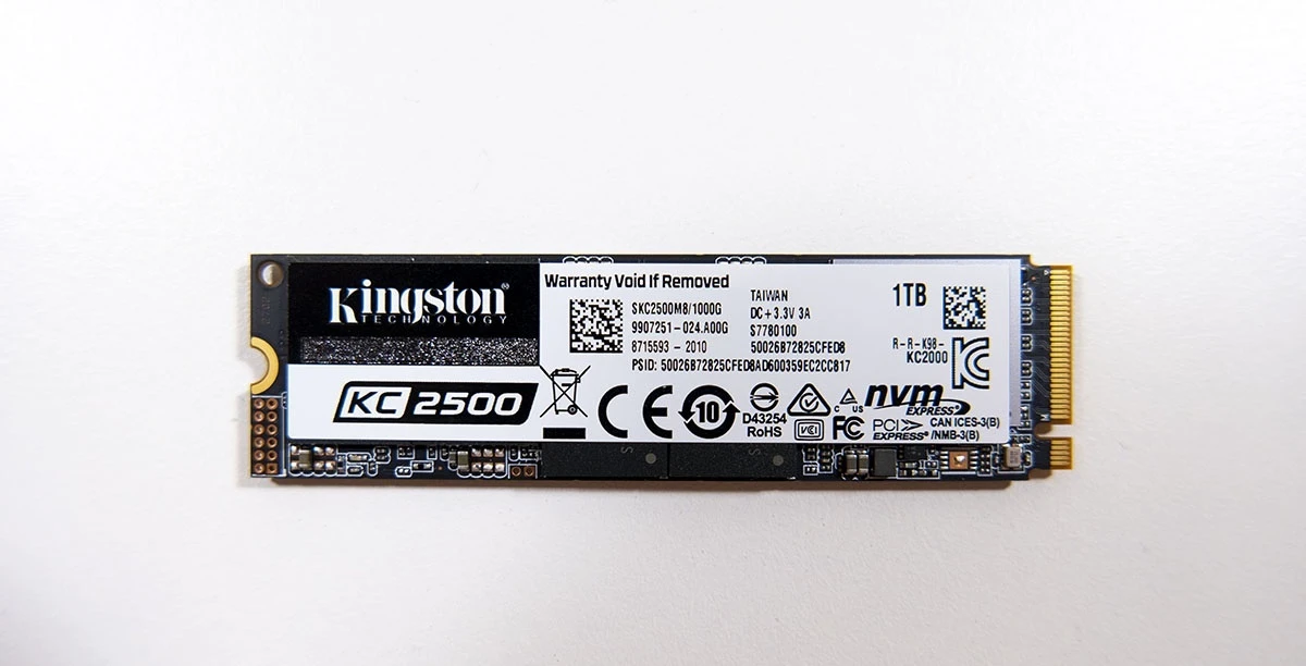 كينغستون KC2500 500GB M.2 SSD