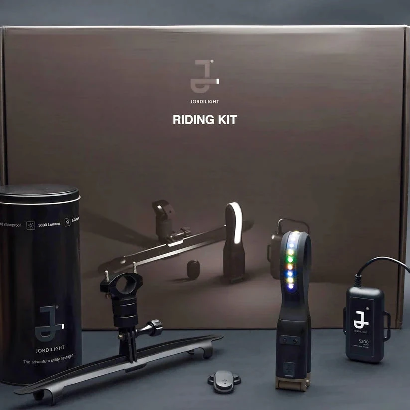 JordiLight Riding Kit: Illuminate Your Path on Any Ride