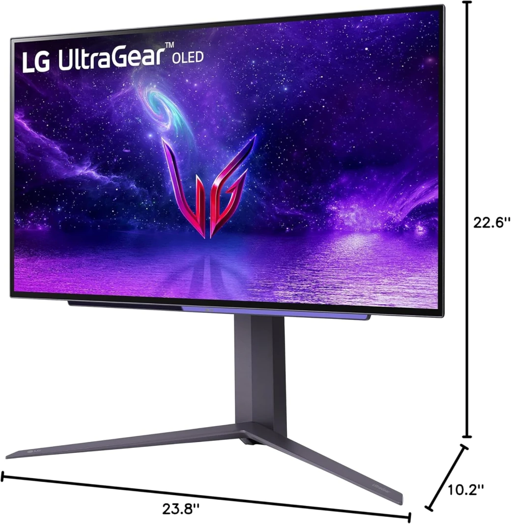 LG UltraGear™ 27” OLED QHD 2K HDR10 240Hz 0.03ms G-SYNC