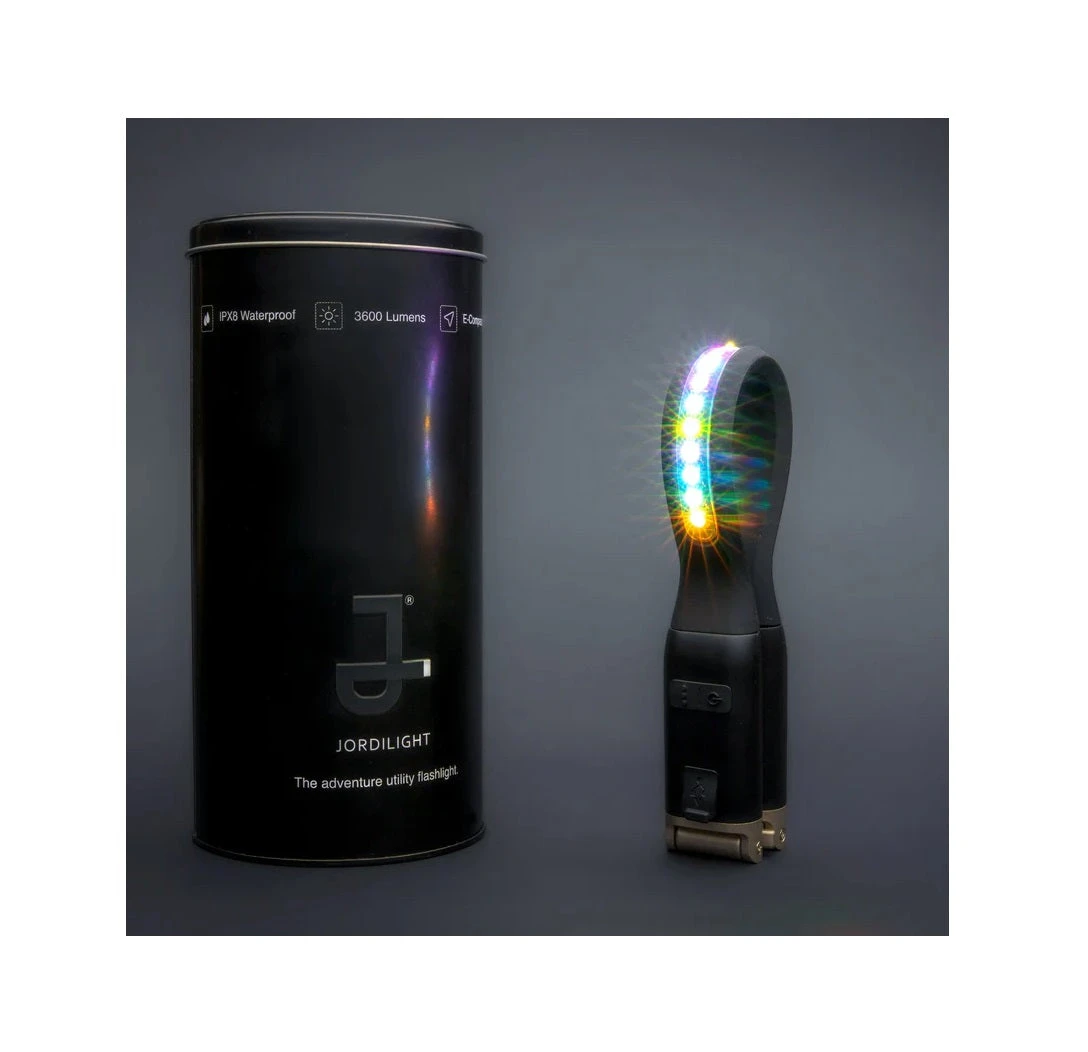 JordiLight Alpha: Outdoor Flashlight & Headlight