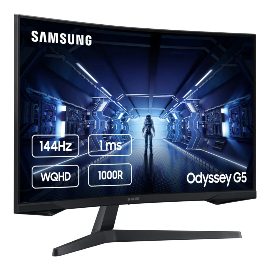 SAMSUNG 32″ Odyssey G5 2K HDR 144hz 1000R Curved Gaming Monitor