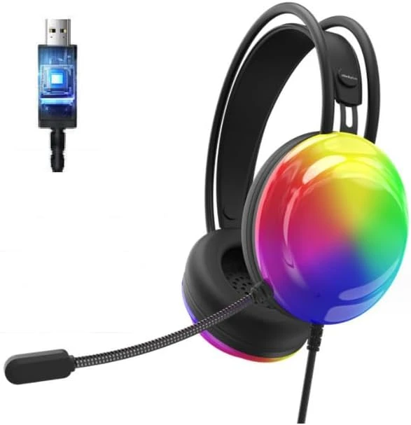 LENOVO G30B WIRED GAIMING HEADSET RGB /USB