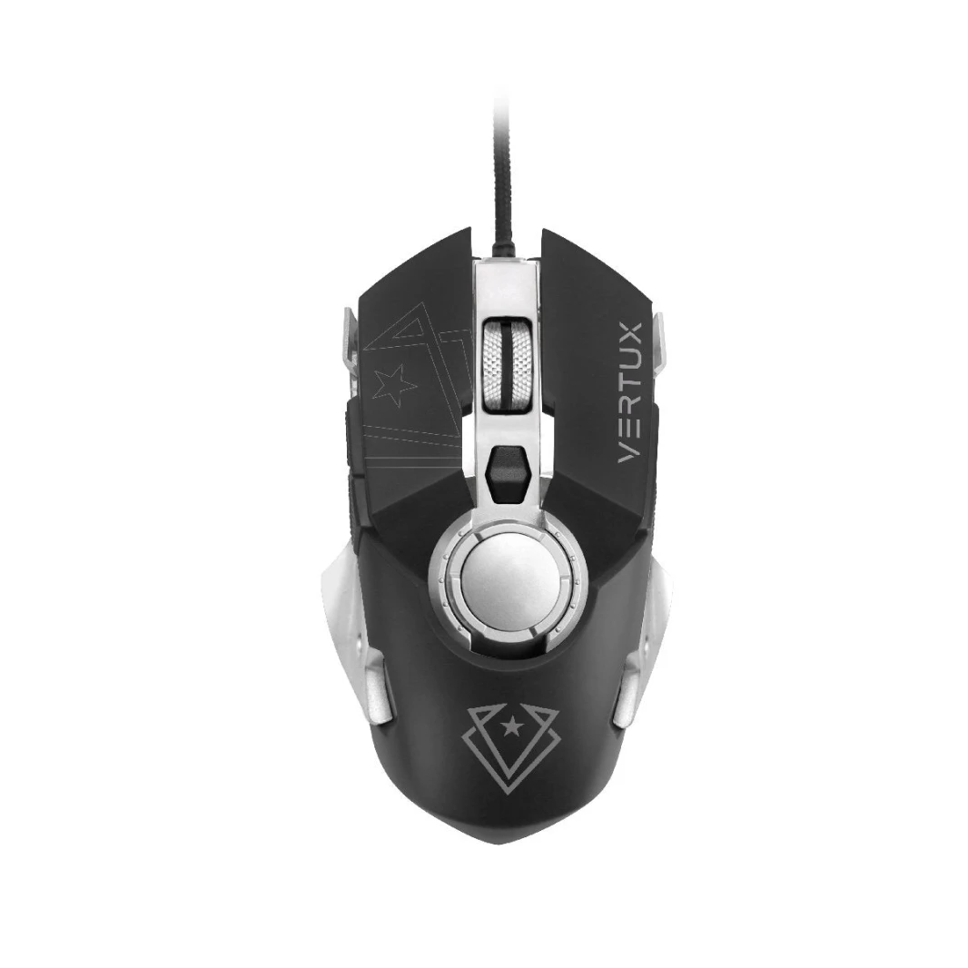 Vertux Cobalt Gaming Mouse Optical Wired Rgb