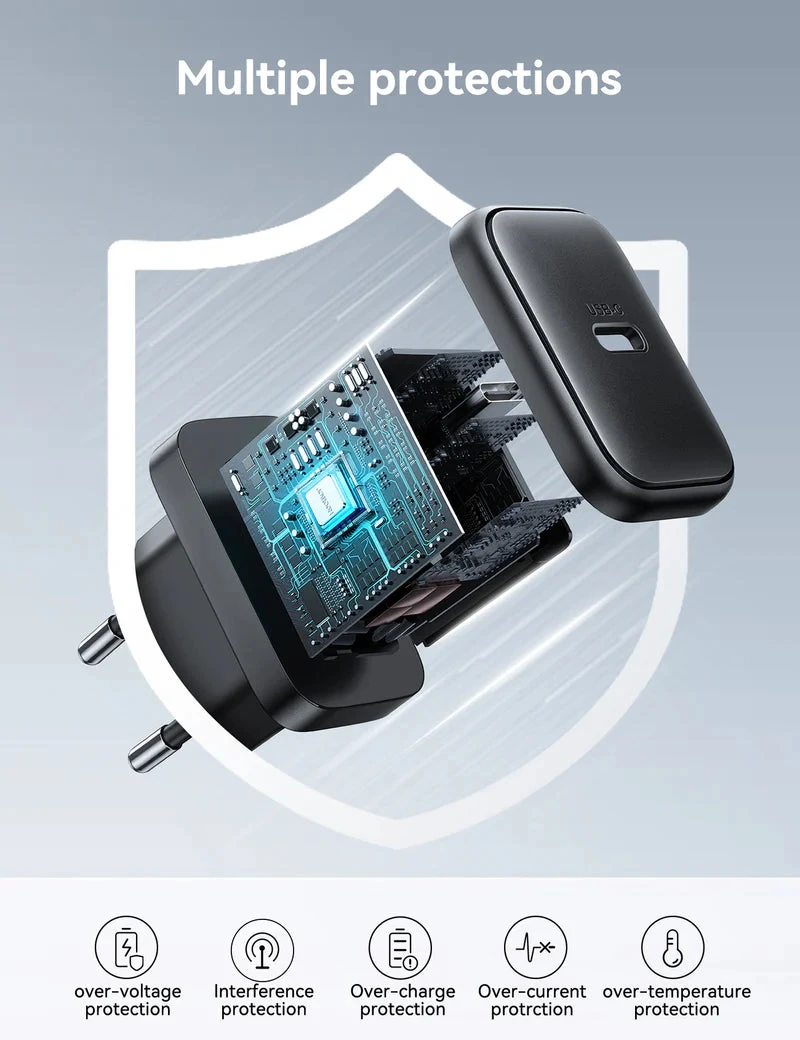 Joyroom JR-TCF23 25W Charger - Black (EU)