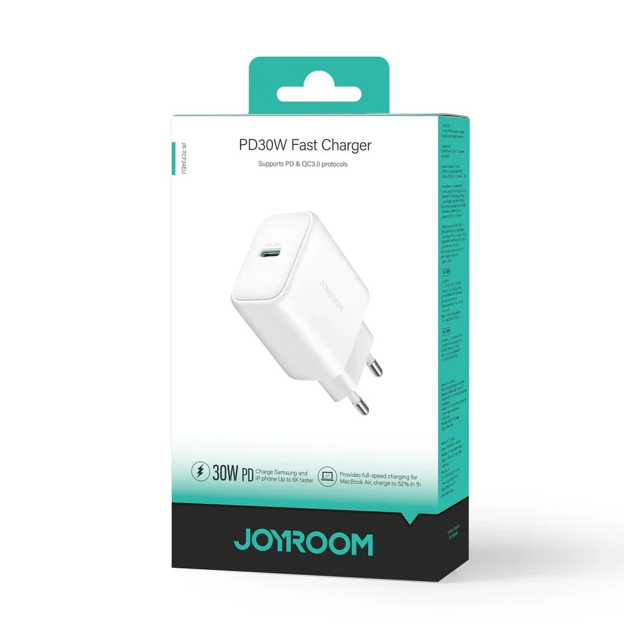 Joyroom JR-TCF24 PD 30W Charger - White (EU)