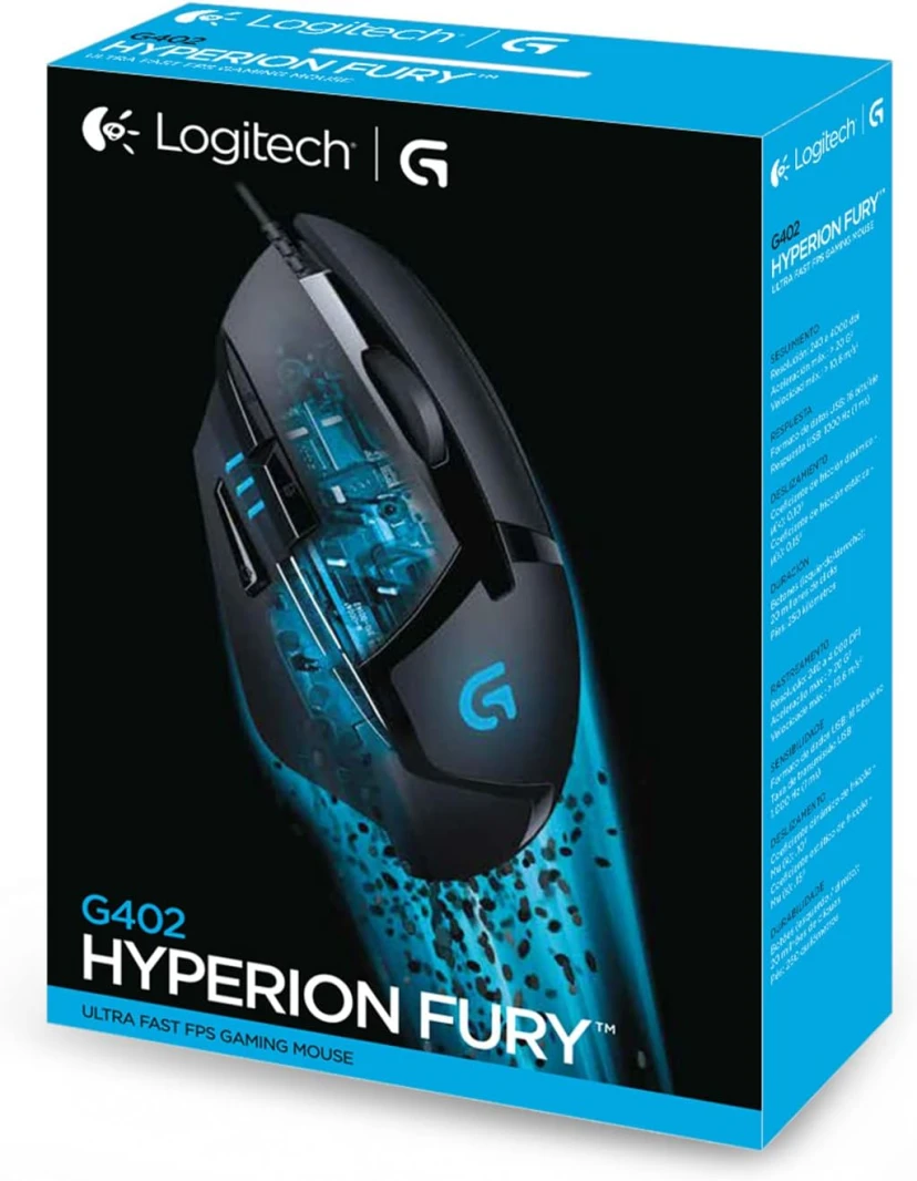 Logitech G402 Gaming Mouse 4000DPI