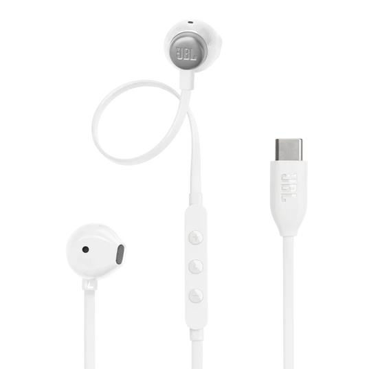 JBL T305C-BU In-Ear Earphones, USB, Microphone