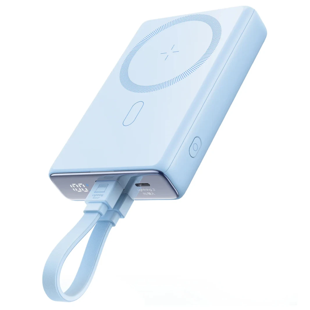 Joyroom 20W Magnetic Wireless Power Bank 10000mAh - Blue