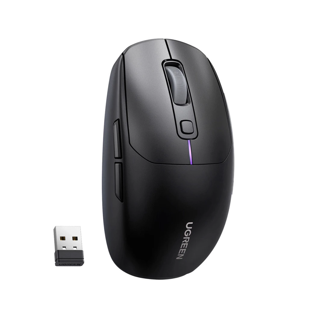 UGREEN MU103 90539 Gaming Wireless + Bluetooth Mouse -Black
