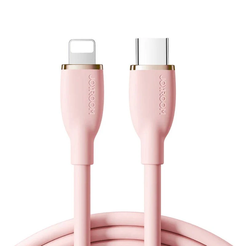 Joyroom SA29-CL3 Silicone Cable PD 30W 1.2M Pink
