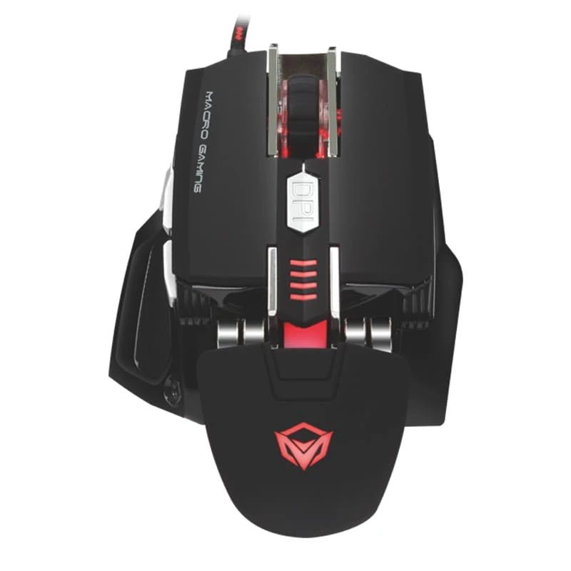 Meetion M975 USB Corded Gaming Mouse - Black