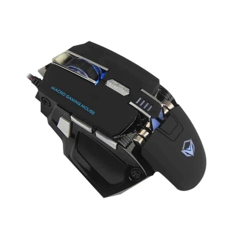 Meetion M975 USB Corded Gaming Mouse - Black
