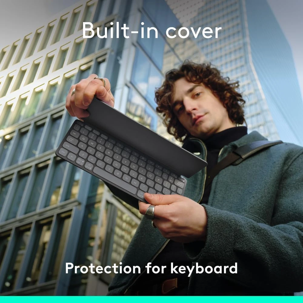 Logitech Keys To Go 2 Tablet Keyboard - Graphite