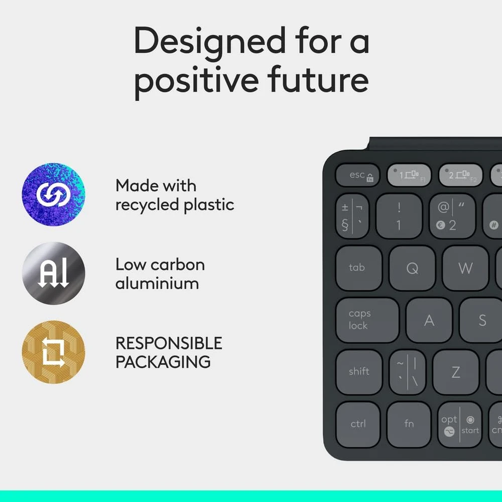 Logitech Keys To Go 2 Tablet Keyboard - Graphite