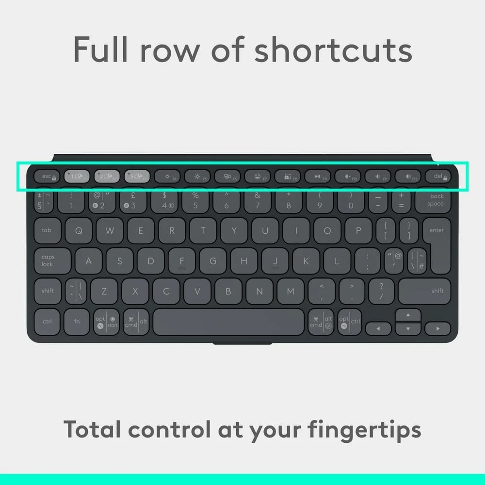 Logitech Keys To Go 2 Tablet Keyboard - Graphite