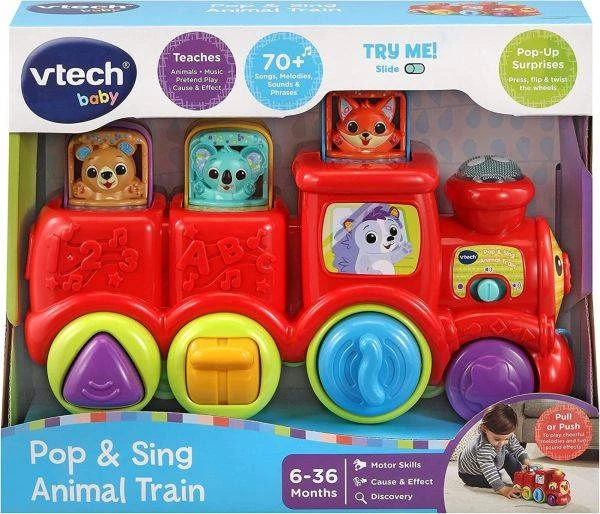 Vtech Pop & Sing Animal Train