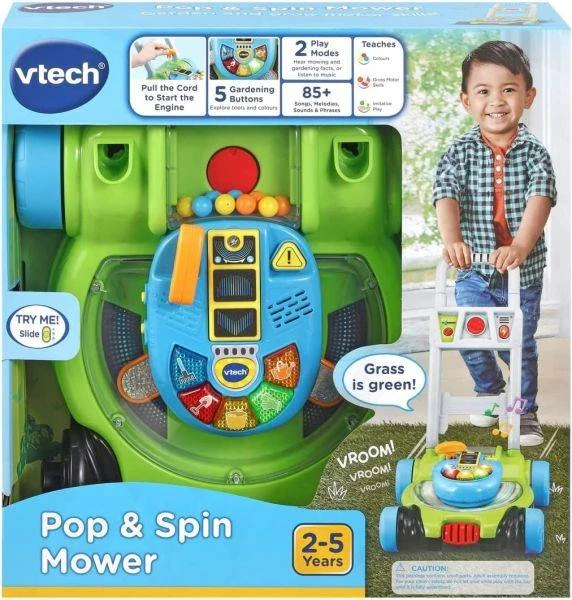 VTech Pop & Spin Mower