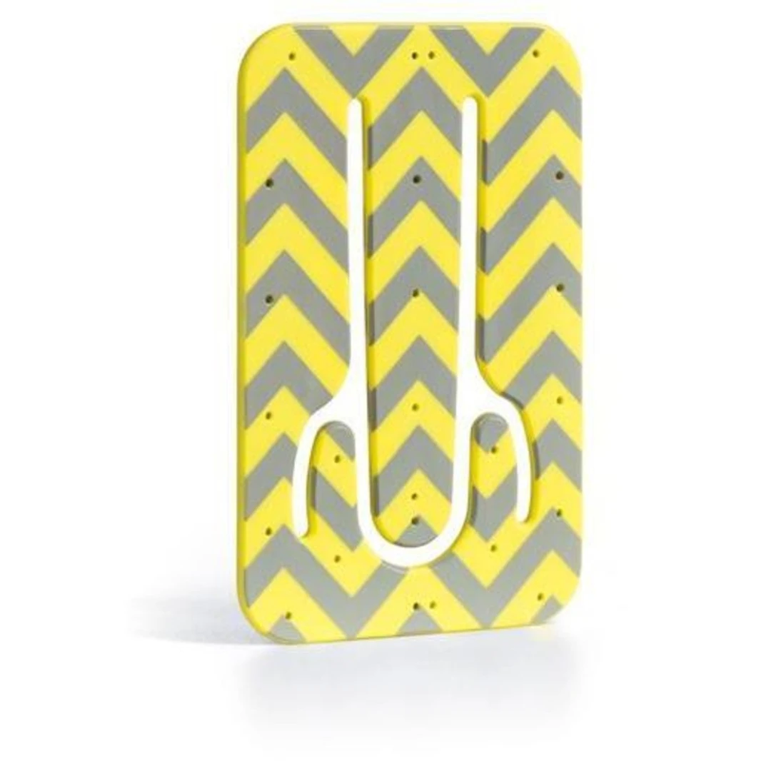 Thinking Gifts Flexistand Yellow Chevron