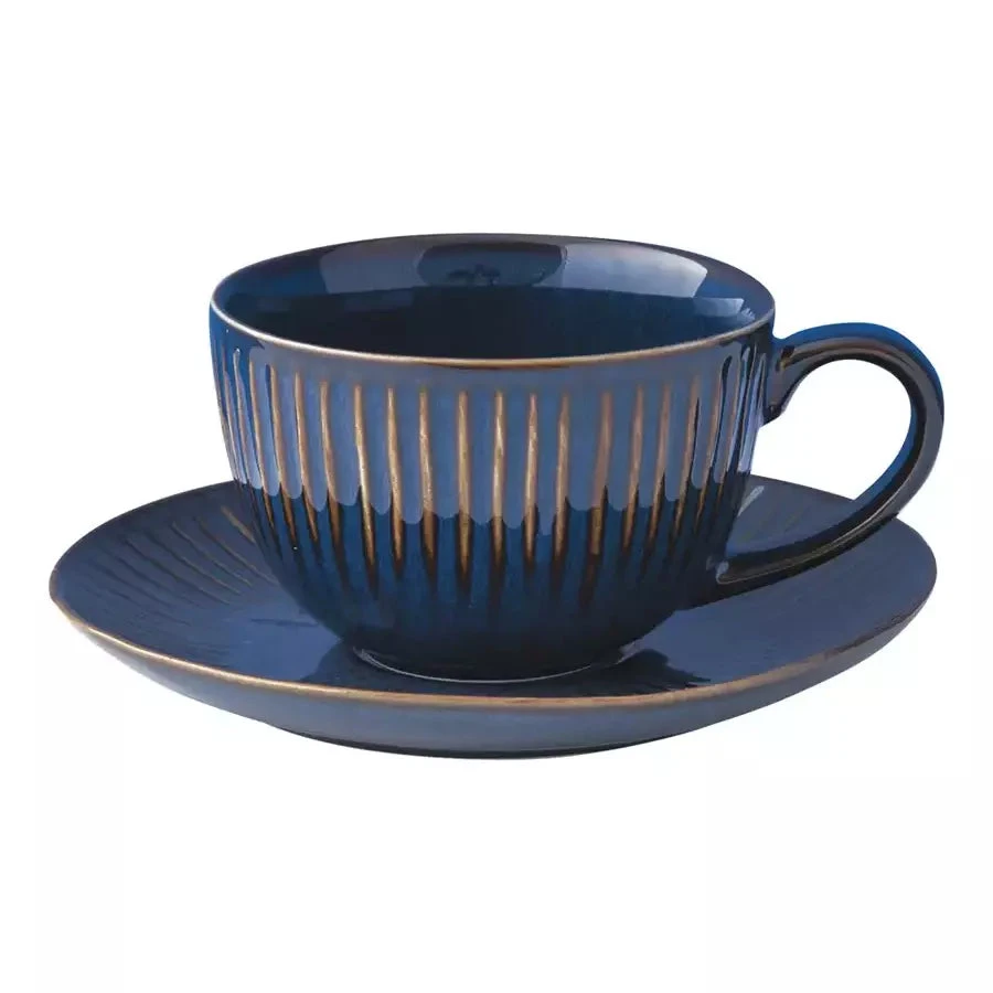 Easylife Gallery 110Ml Coffee C&S Set Blue