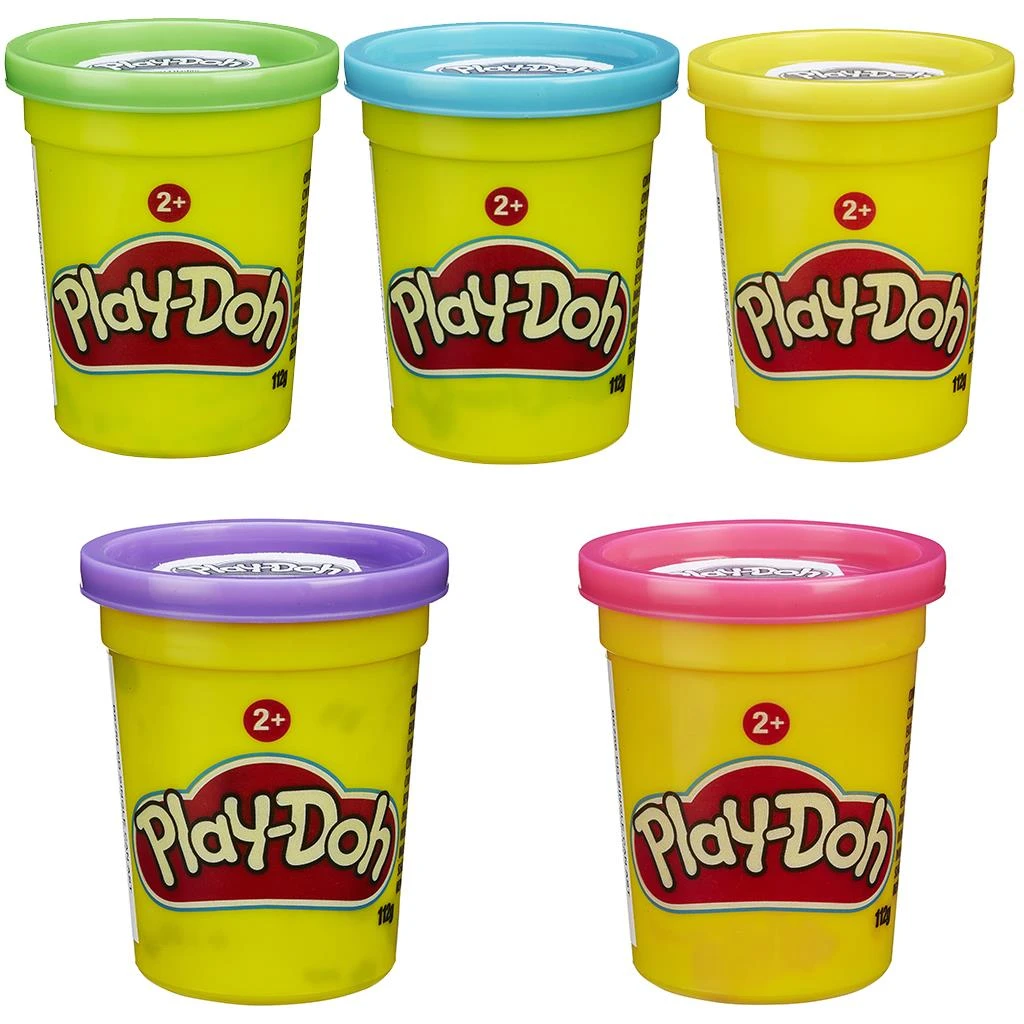 Hasbro Hasbroplay Doh Single Box Plasticine, The Classic, In An Advantageous Single Box
