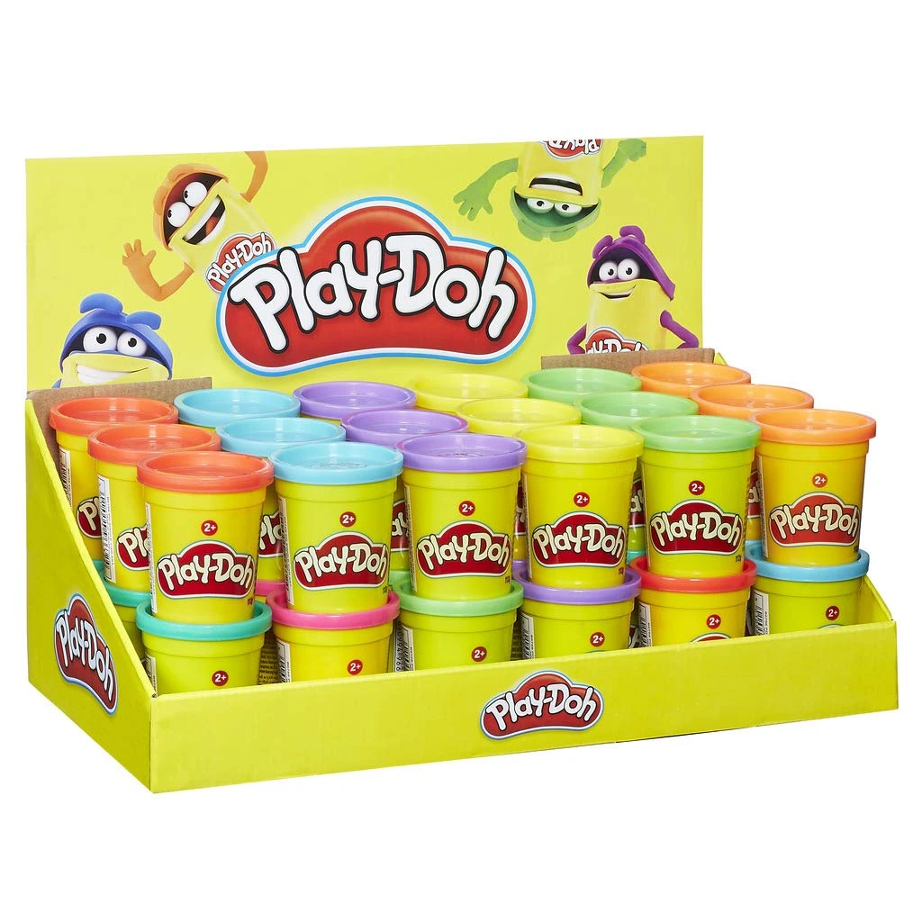 Hasbro Hasbroplay Doh Single Box Plasticine, The Classic, In An Advantageous Single Box
