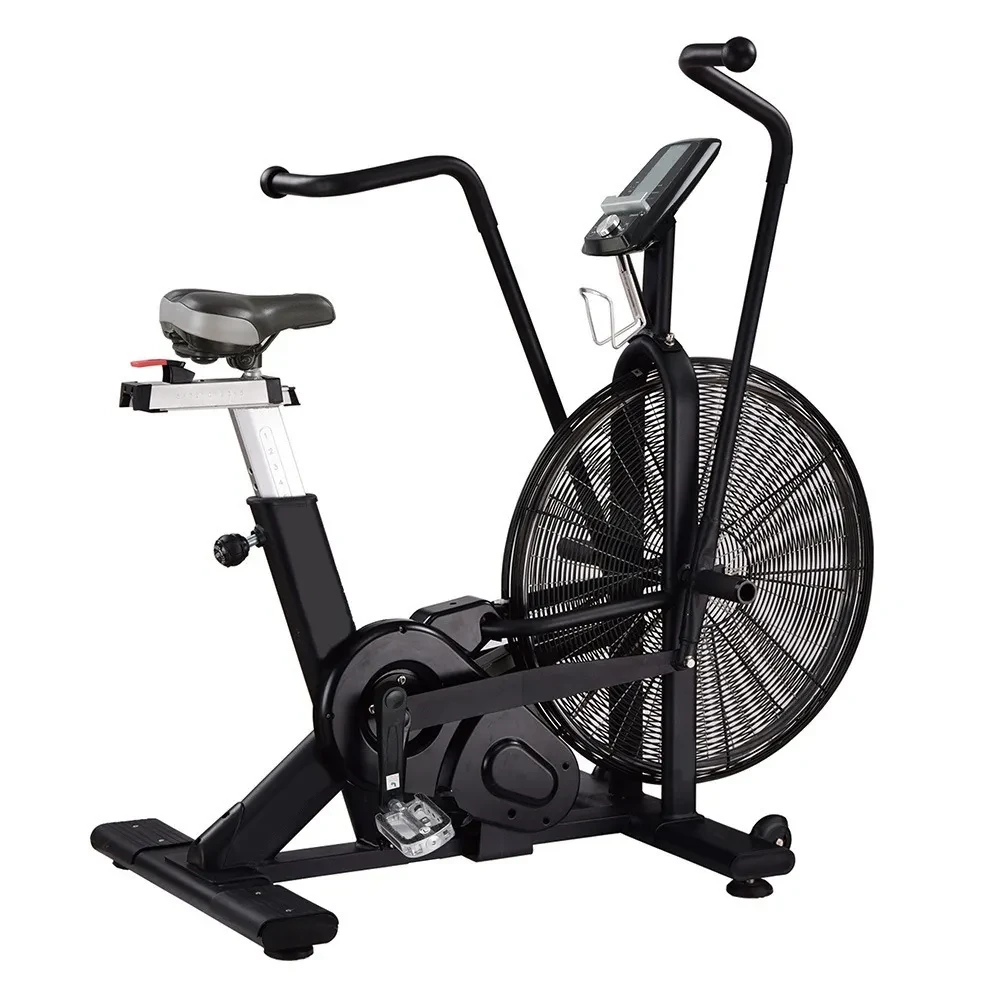 Fitness Air Bike With LCD Monitor