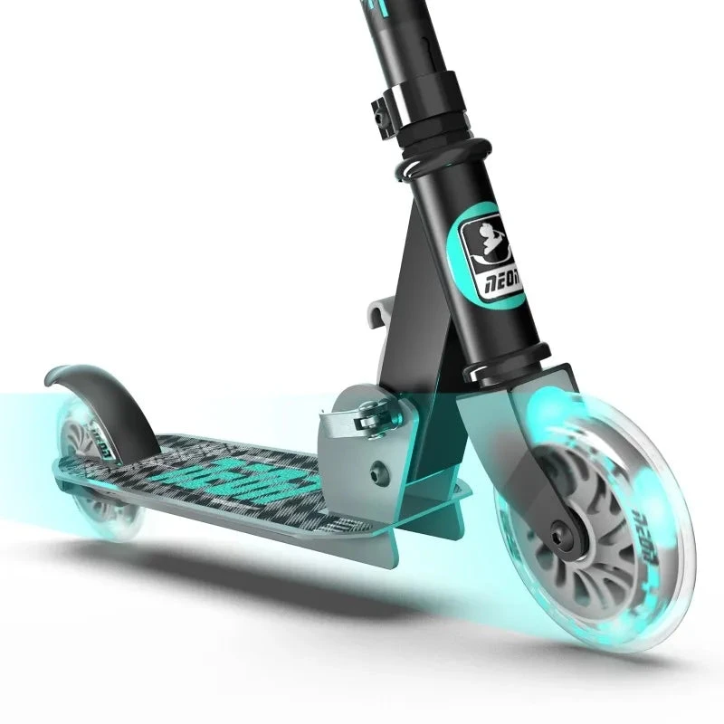 Yvolution Neon Apex Scooter - Grey/Teal
